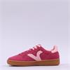 Victoria Smash Suede Gumsole Trainer - Fuchsia Suede